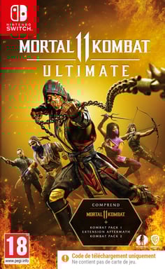 Mortal Kombat 11 Ultimate (Código en caja) Juego para Switch