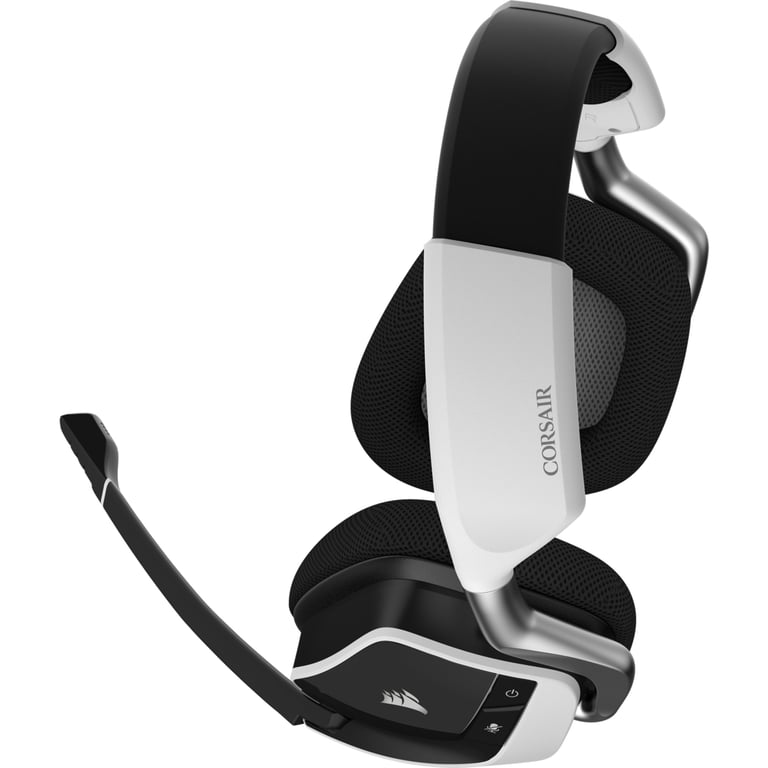 Casque Corsair gaming premium sans fil VOID RGB ELITE avec son surround 7.1  - Blanc - Corsair