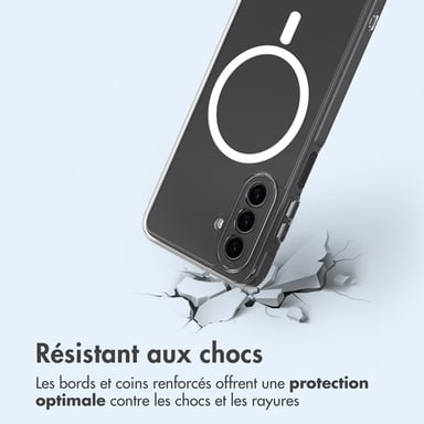 imoshion Coque arrière de protection avec MagSafe pour Samsung Galaxy A26 - Transparent