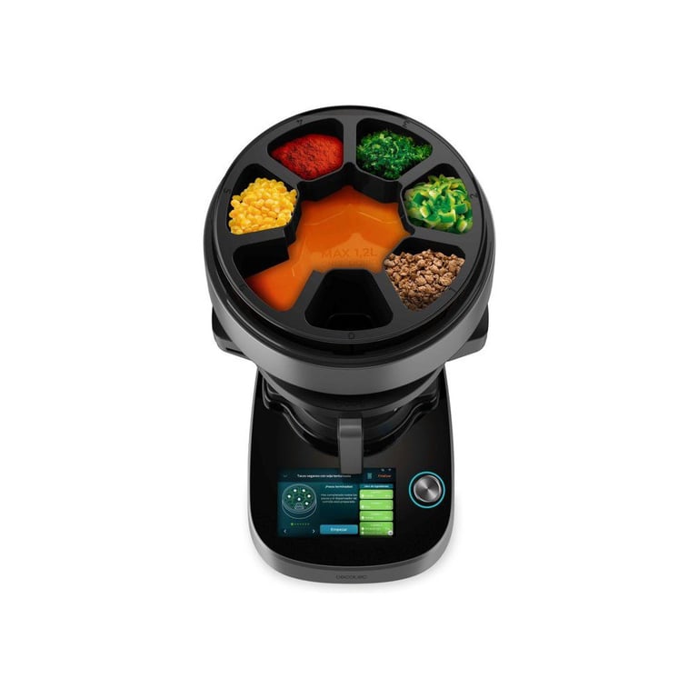 Cecotec Robot De Cuisine - Mambo Cooking Total Gourmet - 700 W - 4,5 L - 45 Fonctions - 1000 Recettes Noir - vue 6