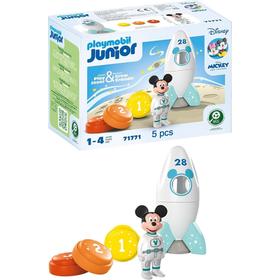 PLAYMOBIL Junior 71771 Mickey astronaute avec sa fusée Disney 5 pièces Dès - vue 3