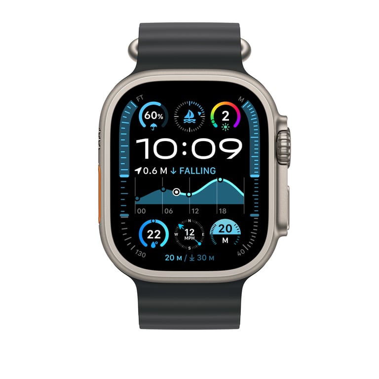Bracelet Apple Watch 49mm Ocean Band - vue 2