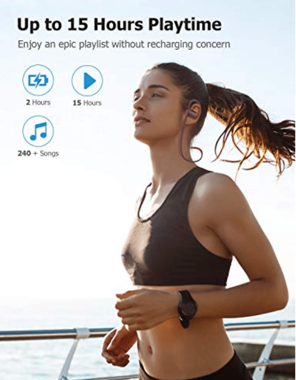 Auriculares Bluetooth - 15 horas de autonomía, Auriculares inalámbricos