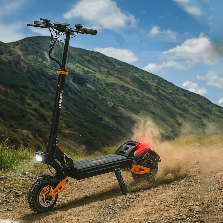Trottinette Électrique GELEIPU Z1 PRO – Moteur 2400W Batterie 52V20AH Frein Mécanique à Disque - vue 2