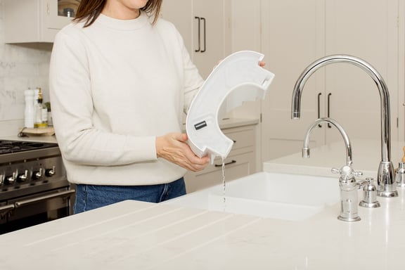 Deshumidificador y purificador de aire MeacoDry Arete® One 10L, ideal para eliminar la humedad y mejorar la calidad del aire, ultra silencioso, eficiente y de bajo consumo.