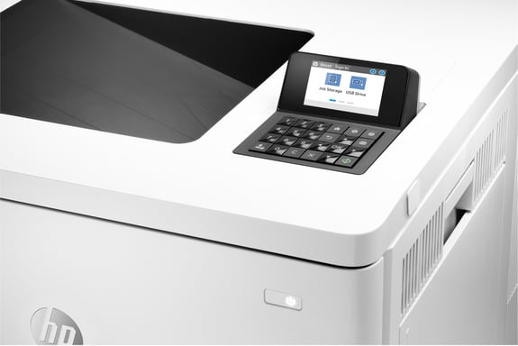 HP Color LaserJet Enterprise Impresora M554dn, Estampado, Impresión desde USB frontal; Impresión a dos caras