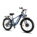 Bicicleta eléctrica WILDEWAY Soared Max con doble motor, batería de 48 V y 30 Ah - azul