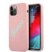 Guess Custodia rigida in silicone vintage per iPhone 12/12 Pro 6,1' Rosa