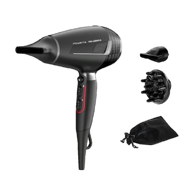 Sèche-cheveux Rowenta 2200 W Noir et Chrome