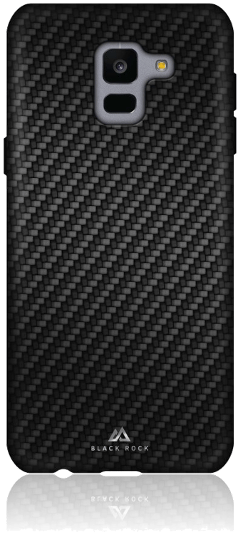 Coque de protection Flex Carbon pour Samsung Galaxy J6 (2018), noir