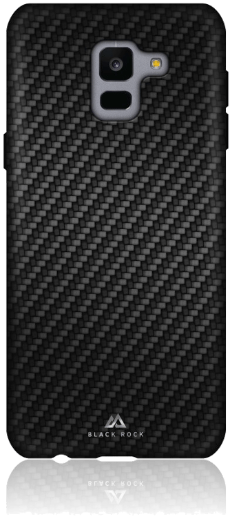 Coque de protection Flex Carbon pour Samsung Galaxy J6 (2018), noir