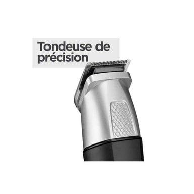 Tondeuse Homme Babyliss MT812E Noir Argent 11 en 1 Rechargeable Etanche Autonomie 4h