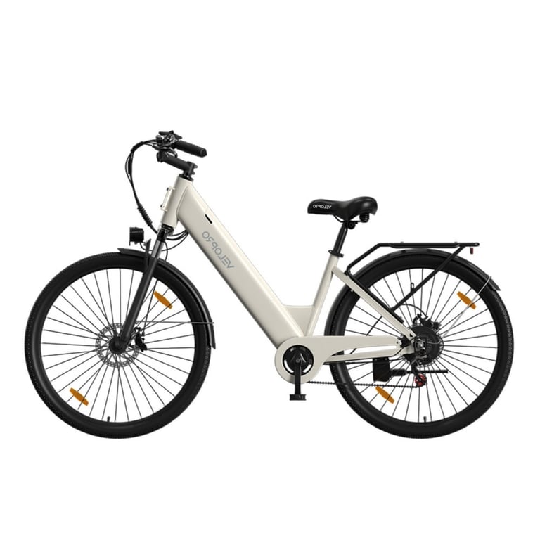 Vélo électrique de ville VELOPRO C1 batterie 36 V 13 Ah Shimano 7 vitesses porte bagages arrière Neuf - vue 3
