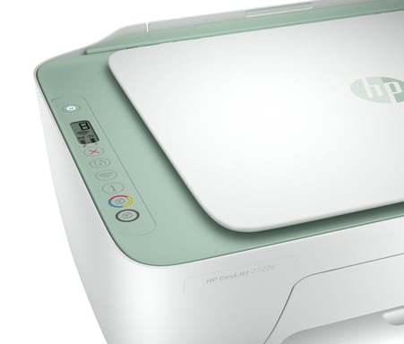 HP DeskJet 2722e Inalámbrico All-in-One Color Impresora, Instant Ink; Fotocopiadora, escáner