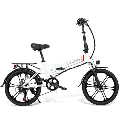 SAMEBIKE 20LVXD30-II Bici elettrica pieghevole da 20'' Bici elettrica pieghevole da 350 W Motore da 48 V Batteria da 10 Ah
