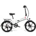 SAMEBIKE 20LVXD30-II Bici elettrica pieghevole da 20'' Bici elettrica pieghevole da 350 W Motore da 48 V Batteria da 10 Ah