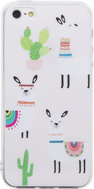 BigBen Connected Funda para iPhone 5/5S/SE Suave Lama Transparente