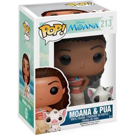 Figura Funko Pop Vaiana:  Vaiana & Pua