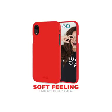 JAYM - Coque Silicone Soft Feeling Rouge pour Samsung Galaxy A53 5G – Finition Silicone – Toucher Ultra Doux