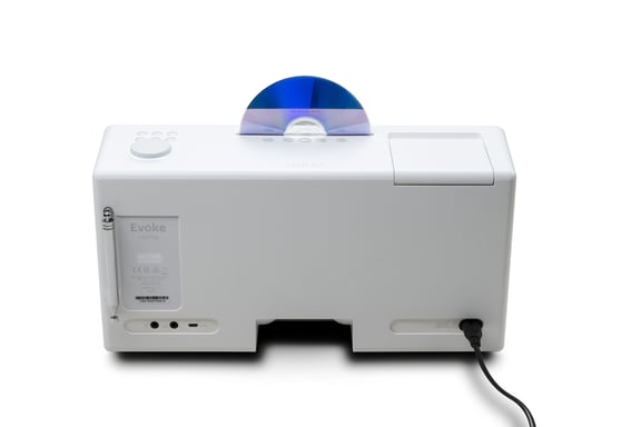 Pure 00-12130-00 altavoz portátil o de fiesta Altavoz monofónico portátil Gris, Blanco 100 W