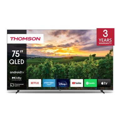 Thomson 75'' (189 Cm) Qled 4k Uhd Smart Android TV