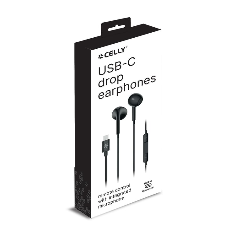 Celly UP1300TYPECBK écouteurcasque Avec fil Ecouteurs AppelsMusique USB Type C Neuf - vue 2