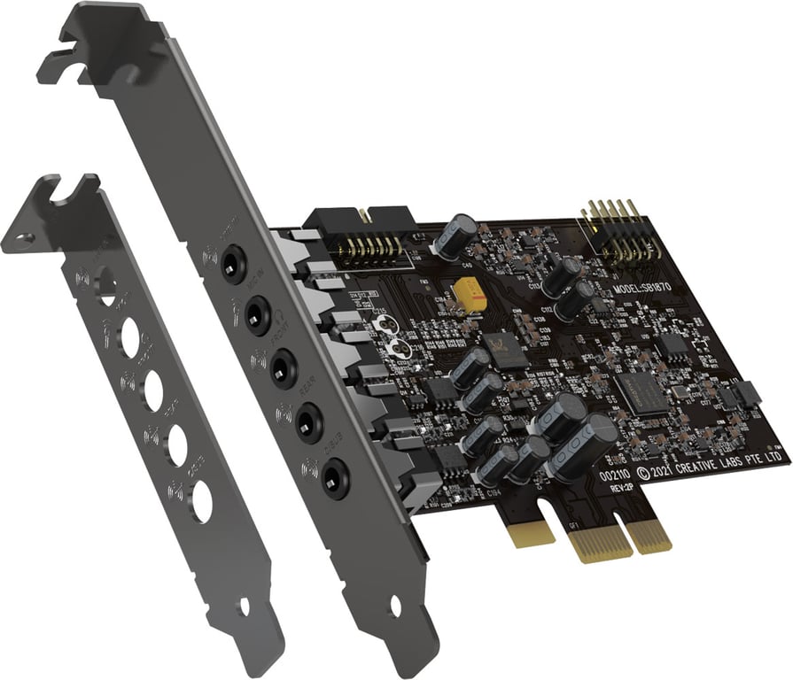 Creative Labs Sound blaster audigy fx v2 Interne 5.1 canaux PCI E Neuf