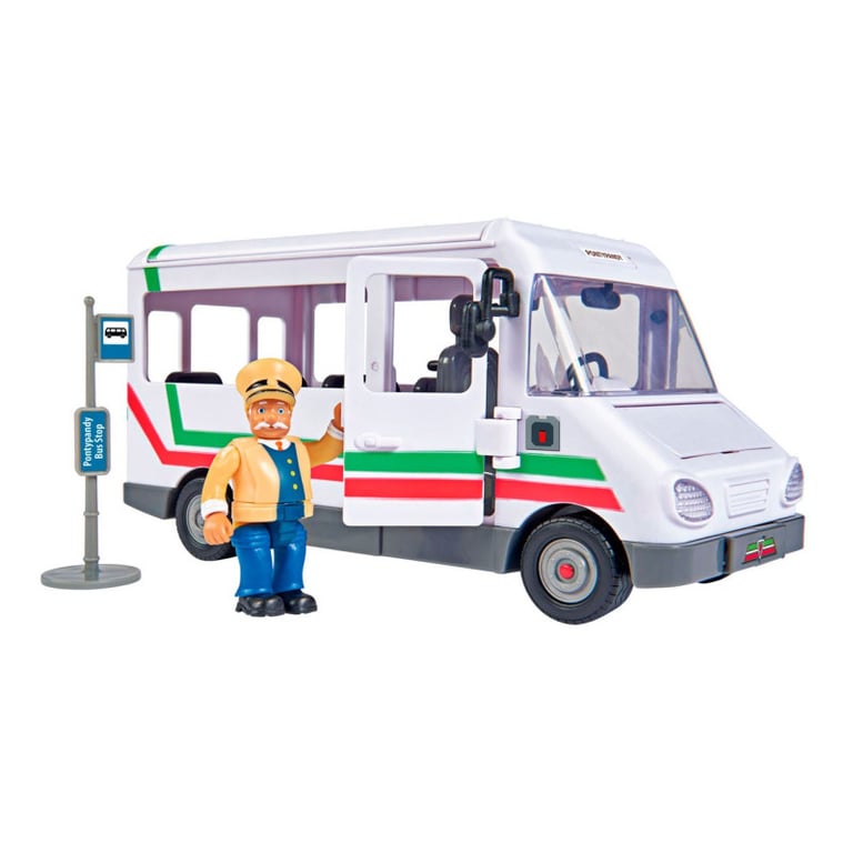 Sam Le Pompier Le Bus De Trevor Avec Figurine - vue 2