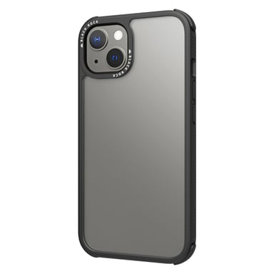Carcasa protectora ''Robust Transparent'' para Apple iPhone 13, negra