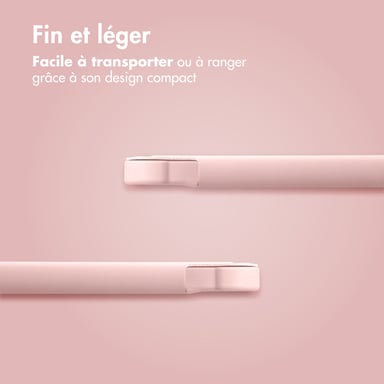 imoshion Coque tablette Origami pour Apple iPad 11 (2025) 11 pouces A16 / iPad 10 (2022) 10.9 pouces - Rose