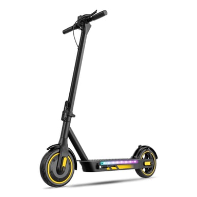 Trottinette électrique pliable OOK-TEK V10 Pro, batterie 36 V 15 Ah avec application de contrôle - jaune