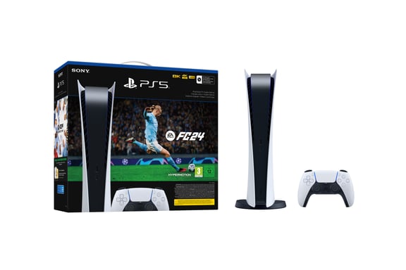 Pack PS5 & EA Sports FC 24 - Console de jeux Playstation 5 (Digitale)