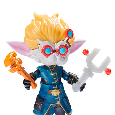 League of Legends COFFRET 5 FIGURINES 10 CM - Coffret des Deux Cités 5 Figurines Articulées 10 cm A Collectionner - Avec Détails Qualité Et Accessoires