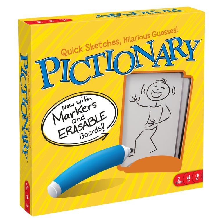 Jeu de Société Mattel Pictionary – Version Espagnole, 8+ Ans - vue 9