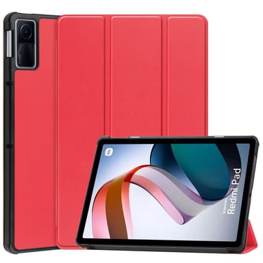 Etui Smartcover rouge pour Xiaomi Redmi Pad 2022 - Housse coque de protection Redmi Pad 10,61 pouces - XEPTIO case cover