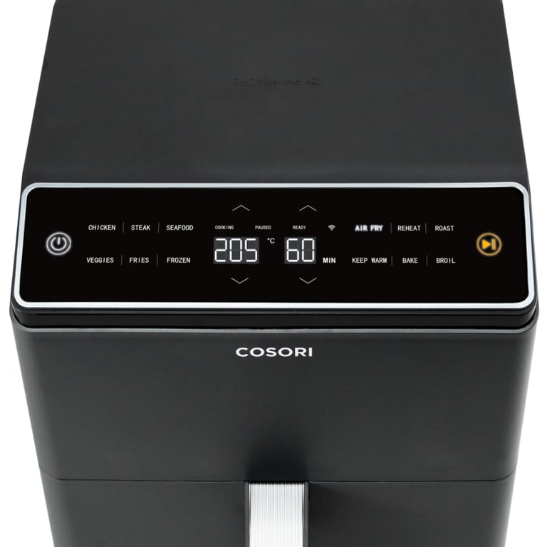 Cosori Dual Blaze Unique 6,4 L Autonome 1750 W Friteuse d'air chaud Noir - Neuf