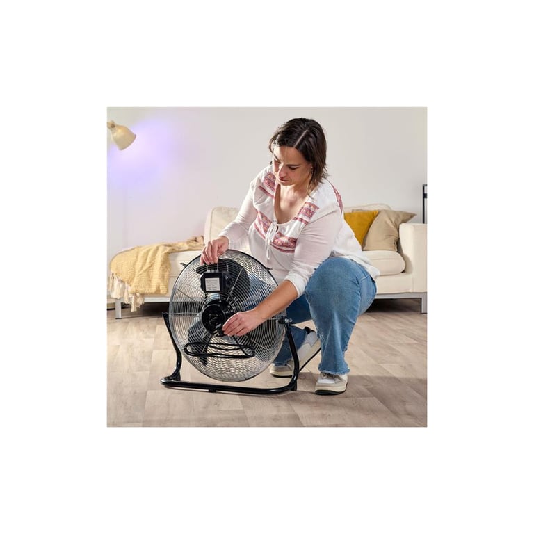 Ventilateur de Bureau Black+Decker ES9440220B – 120W 3 Vitesses Inclinaison Réglable - vue 4