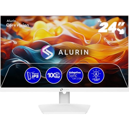 Moniteur Alurin 24 IPS Full HD 100Hz FreeSync Low DisplayPort HDMI USB C PD Neuf