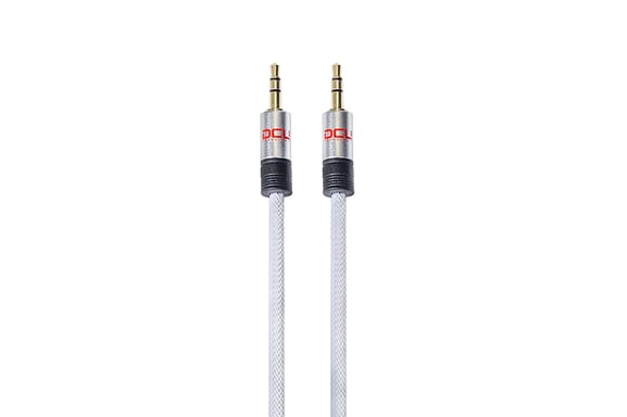 DCU Advance Tecnologic 30701020 câble audio 1 m 3,5mm Blanc