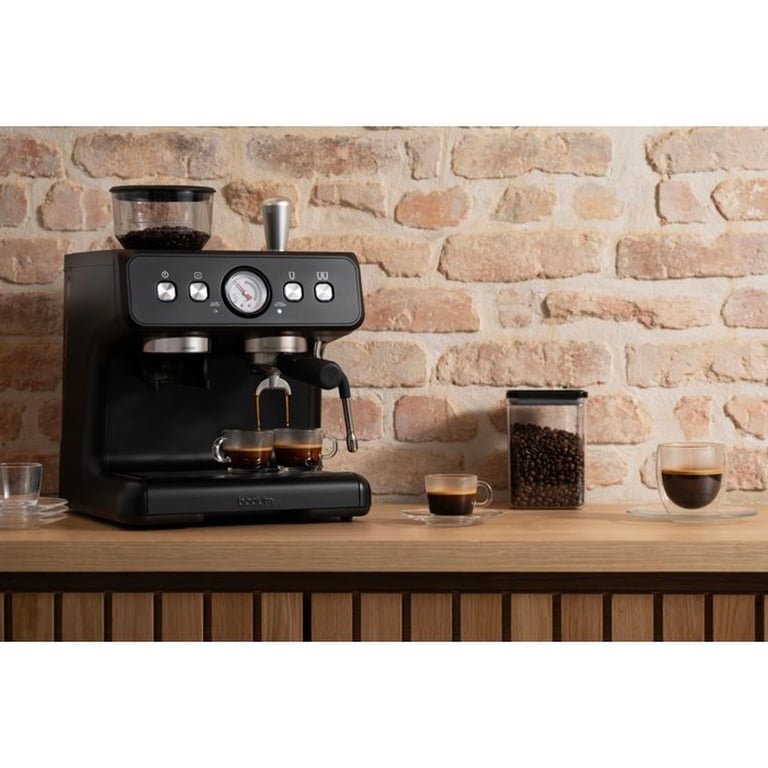 Machine à Expresso Bodum BISTRO – Compacte, Design Moderne, Noir - vue 3