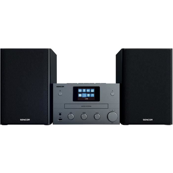 Micro Chaîne Hi-Fi Sencor SMC 5700WDB – Puissance 100W - vue 2