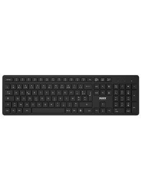 Port Designs 900904-FR teclado Ratón incluido AZERTY Francés Negro
