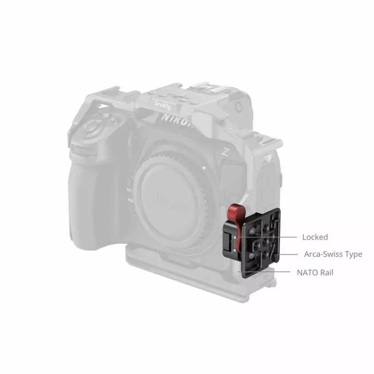 SMALLRIG MD4857 NATO Clamp to Arca Swiss Quick Release Plate Neuf - vue 2