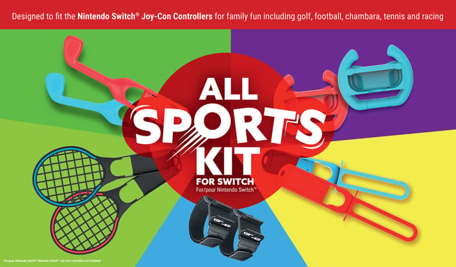Contact Sales All Sports Kit (Nintendo Switch) Régler