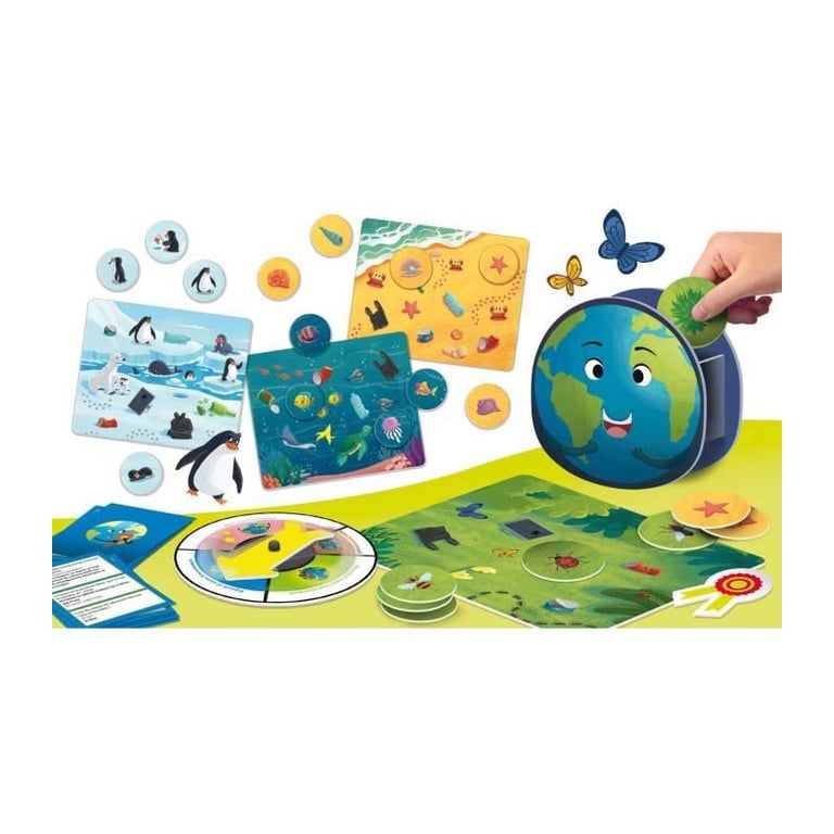 Ensemble pour la planète Jeu de Plateau LIFE SKILLS Plateau illustré - vue 6