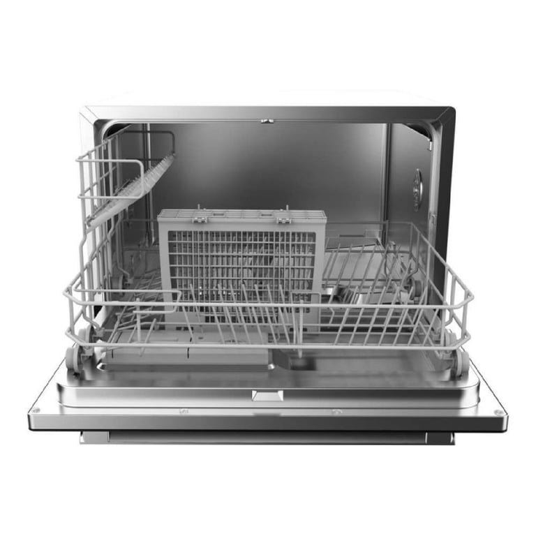 Cecotec Lave Vaiselle Compact Bolero Aguazero 2400 Glass 6 Couverts. Finition en Verre 5 Programmes Écran Tactile Programmable jusqu'à 24h Kidlock et Panier à Couverts - vue 3