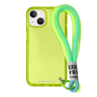 SBS CMCOVFLUOIP1467Y coque de protection pour téléphones portables 17 cm (6.68'') Housse Jaune Apple iPhone 14 Plus