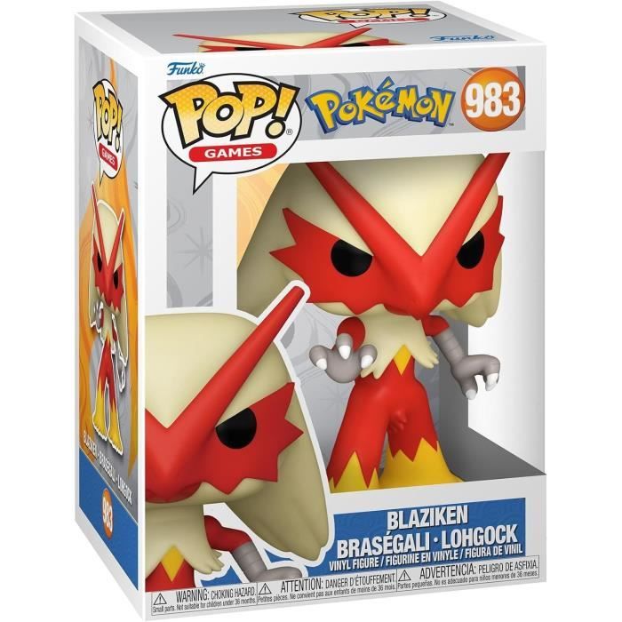 Funko POP Pokémon Blaziken 9 cm - vue 2