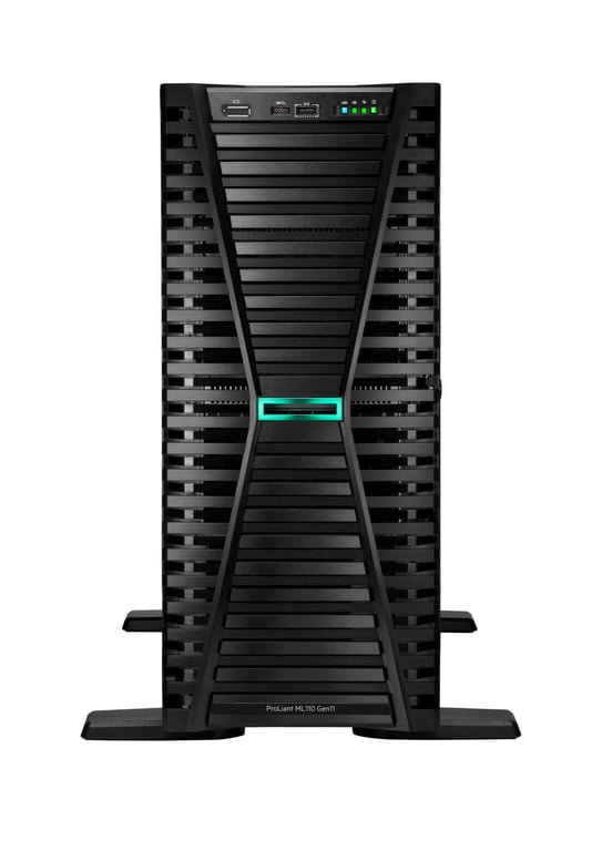 HPE ProLiant ML110 Gen11 serveur 960 Go Tour 4.5U Intel® Xeon® 2 1 GHz DDR5 SDRAM Neuf - vue 6