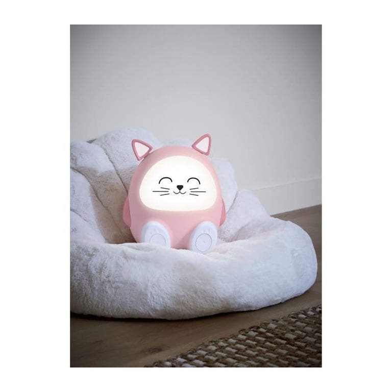 Enceinte Bluetooth® Veilleuse Chat Bigben Audio - vue 6